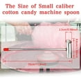 thumbnail image 2 of Small Caliber Marshmallow Machine Spoon Long Handle Stainless Steel Sugar Spoon Resistant Cotton Candy Machine Spare Parts$$Home Decor, Kitchen, & Other, 2 of 7