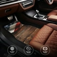 thumbnail image 6 of Vsdgher Rustic American Flag Wood Car Foot Mat Set of 4 Pieces Universal Floor Liner Car Accessories Fits Most Cars, Trucks, Vans, sedans, SUV, 6 of 7