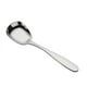 thumbnail image 1 of Cuchara de acero inoxidable | Cuchara cuadrada de fondo plano para postres, arroz y sopas | Utensilio de cocina de 18 cm para servir, remover y recoger | Mango pulido espejo para el hogar y la cocina, 1 of 2