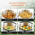 thumbnail image 3 of VEVOR 10 Qt Fish and Wing Fryer Aluminum Outdoor Propane Deep Fryer Kit with Basket, 3 of 9