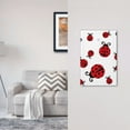 thumbnail image 5 of KLL Fly Flying Ladybug Pattern Electrical Outlet Covers, 3" x 5" 1 Pack Electric Receptacle Plug Covers for Decorator Receptacle Outlet & Switch-Style V, 5 of 6