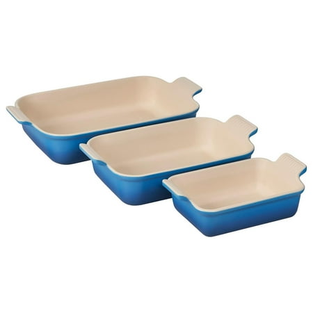 

Stoneware Set 3 Rectangular Dishes Marseille