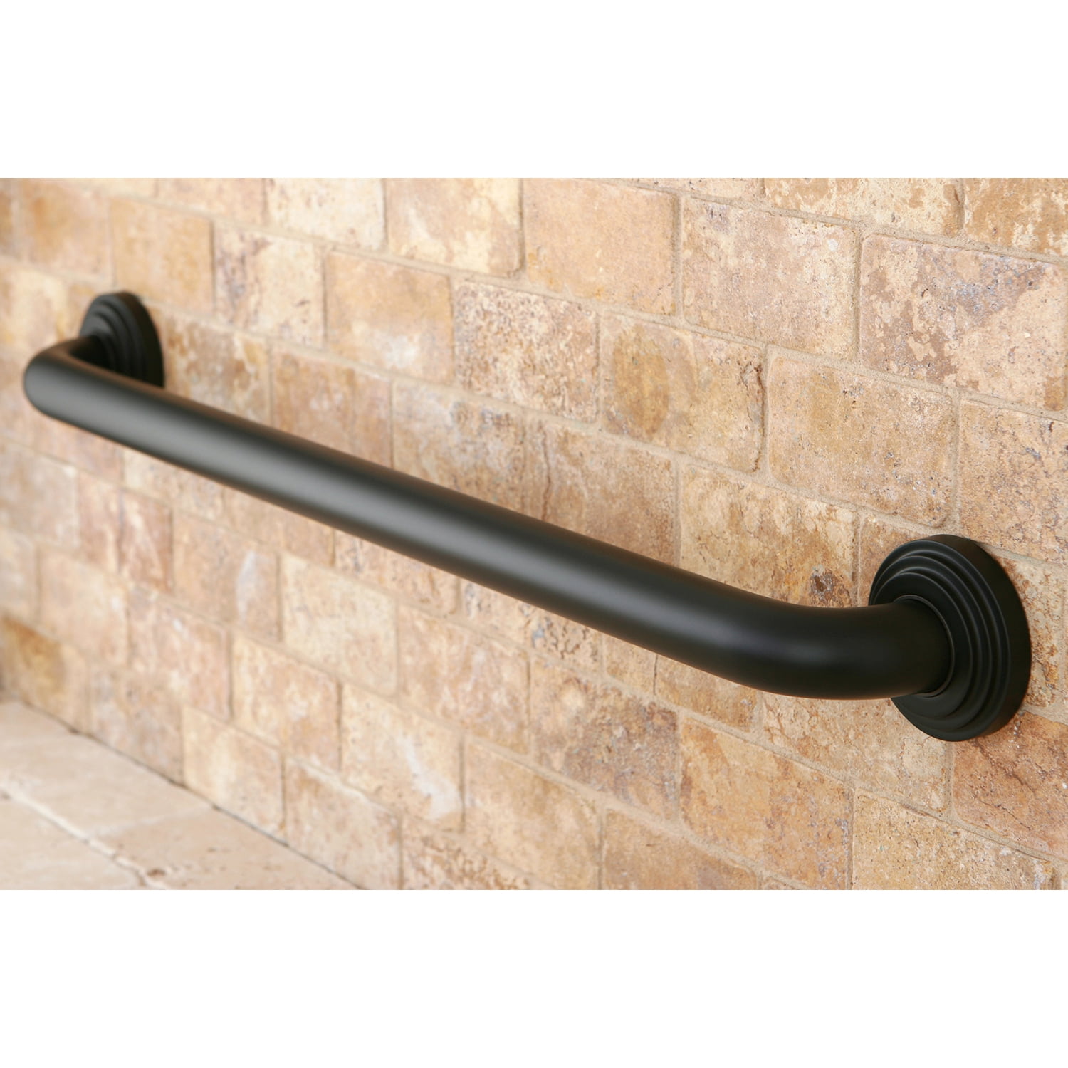Kingston Brass DR214245 Milano 24-Inch X 1-1/4-Inch OD Grab Bar, Oil Rubbed Bronze