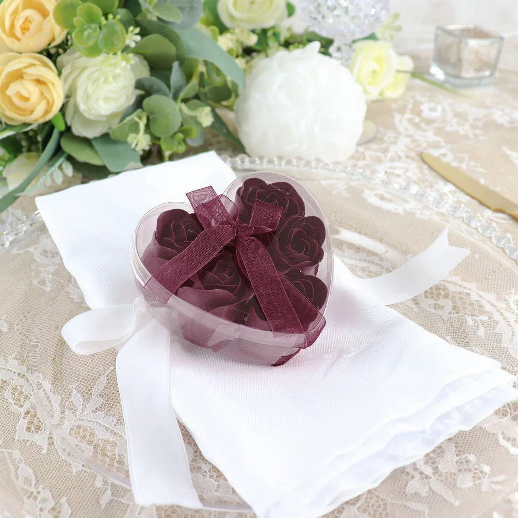 Burgundy Rose Gift Wrap