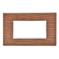 thumbnail image 1 of Placa 3 Ventanas Omega Plástico Café Roble, 1 of 3