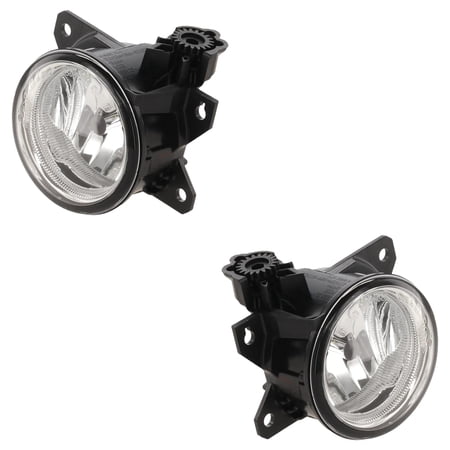 OEM Grade Front Left and Front Right Fog Light Compatible With Honda HR-V Sport 4 Cyl 1.8L Civic LX 4 Cyl 2.0L 2016-2022 By HO2592143 HO2593143 33950T5RA01 33950TBAA01 33900T5RA01