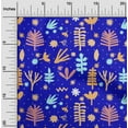 thumbnail image 2 of oneOone Cotton Flex Lapis Blue Fabric Kids Sewing Material Print Fabric By The Yard 40 Inch Wide, 2 of 4