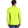 thumbnail image 6 of Performance Long Sleeve T-Shirt - Best Safety Tee for Men | Safety Green| GOLDENROW, 6 of 6