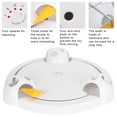 thumbnail image 4 of Turntable Toy, White Plastic Electric Cat Toy, For Pets Cats White, 4 of 8