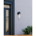 thumbnail image 5 of Kuzco Lighting Ew73210 Lima 4" Tall Wall Sconce - Black / Clear Water Glass, 5 of 5
