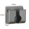 thumbnail image 6 of Manunclaims Wall-Mounted Phone Holder Electronic Stand with Adhesive, Black, 6 of 6
