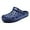 Navy Blue, variant on Men's Summer Clog Shoes Classic Mules for Outdoor Breathable Slip-On Sandals Beach & Pool Comfort Garden Footwear