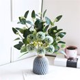 thumbnail image 7 of Topboutique Artificial Flowers,Faux Hydrangea Flower Arrangements,Fake Flowers Plants,Fake Flower Crafts for Wedding Bride Shower Blessing Gift Home Decoration,Green (Vase NOT Including), 7 of 7