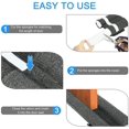 Door Draft Stopper Under Door Seal,Door Sweep for Exterior & Interior
