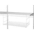 thumbnail image 6 of Rubbermaid 24" Universal Closet Steel Wire Added Storage Hanging Shelf (2 Pack), 6 of 6