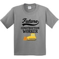 thumbnail image 3 of Inktastic Construction Worker Boys Future Youth T-Shirt, 3 of 5