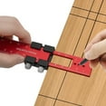 thumbnail image 5 of Woodworking Tools Ruler - Pocket Ruler Layout Tool Aluminum Precision Ruler with T-Track Metal Slide Stops 160mm, 5 of 6
