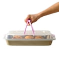 thumbnail image 6 of Multipurpose Nonstick Roasting Tray Cake Pan with Lid For Camping And Kitchens, 6 of 8