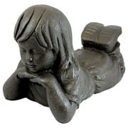 Emsco  16 in. Natural Bronze Appearance Day Dreaming Girl Statue - Bronze Resin 16in. 1195.97 fl oz USA