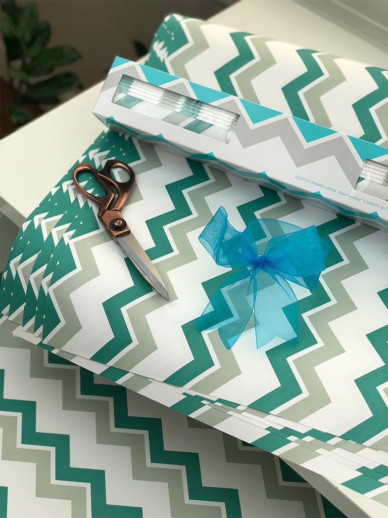 Scentennials Blue Paradise (6 Sheets) Scented Fragrant Shelf & Drawer