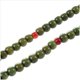 thumbnail image 5 of 5X Collar Estirable Budista Sandalo Rosario Color Verde Oliva 29 Pulgada, 5 of 5