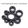 thumbnail image 2 of Drill Stop Assortment,8pcs/set 3~16mm Drill Depth Woodworking Tool Depth Stop Set Elevate Your Experience, 2 of 8