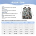 thumbnail image 5 of Pofeuu Mallard Ducks Swimming Print Kids Active Zipper Sun Protection Jacket Boys Girls Hooded Cooling Shirt Pockets Fishing Running Outdoor-Medium, 5 of 7