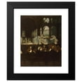 thumbnail image 2 of Edgar Degas 12x14 Black Modern Framed Museum Art Print Titled - The Ballet from ‘Robert Le Diable’ (1871), 2 of 5