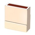 thumbnail image 1 of Caja de Dinero de Fundición de Resina Ranura de Inserción Banco de Monedas Boca de Apertura, 1 of 9