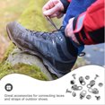 thumbnail image 3 of SHISUYAN 12pcs Boots Shoe Buckles Outdoor Sports Climbing Shoes Rivets Boot Lace Hooks for, 3 of 8
