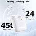 thumbnail image 4 of Funda de carga inalámbrica compatible con PestProfi AirPod 1 2, color blanco, 4 of 7