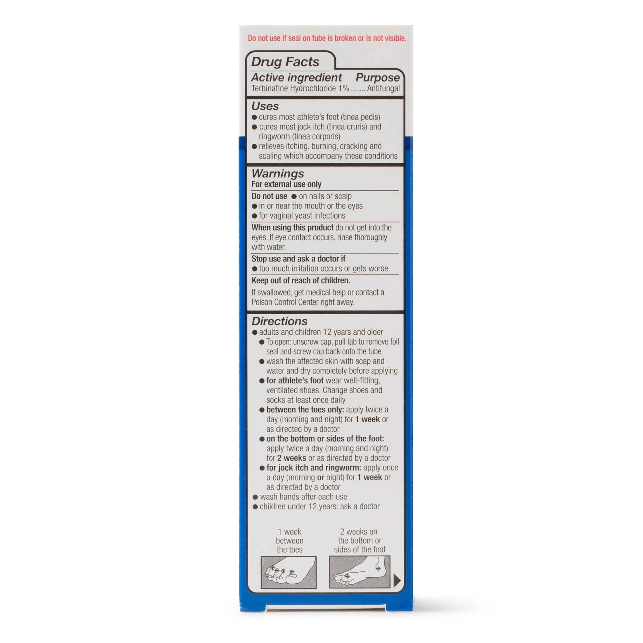 Equate Athletes Foot Antifungal Cream, 1 oz