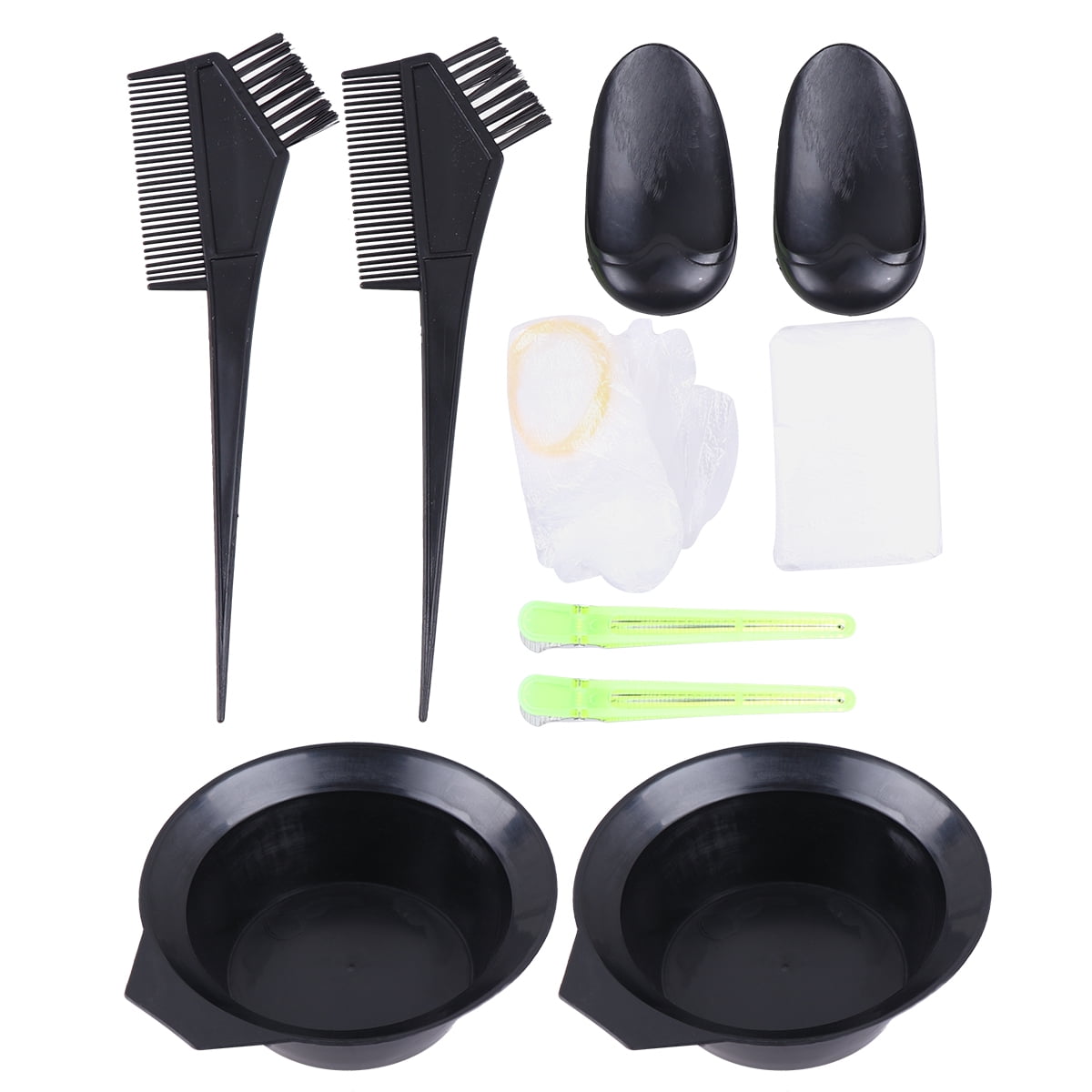 1 Set of 26PCS Disposable Hair Dye Tool Kit Complete Hair Coloring Set