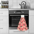 thumbnail image 6 of Hanging Towels 1 Pcs, Dish Towels Funny Pugs On Pink Back Absorbent Hand Towels with Hanging Loop Washcloth for Bathroom Kitchen, 6 of 6
