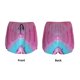 thumbnail image 3 of Balery Pink Shark Pool Fantasy Pantalones cortos deportivos para mujer con forro y dos bolsillos, elásticos, para entrenamiento, gimnasio, yoga-Small, 3 of 7