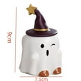 thumbnail image 2 of Nmdmisc Halloween Mugs,Mark Cup,450ml Ceramic Ghost Mug with Witch Hat Lid, Cute Coffee Mug for Home Office Halloween Novelty Decoration (Blink Ghost), 2 of 7