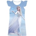 thumbnail image 1 of Disfraz de dibujos animados para niñas, vestido de Frozen de Disney, vestido de princesa de verano para niños, ropa de fiesta de cumpleaños para niños 7T Gao Jinjia LED, 1 of 2