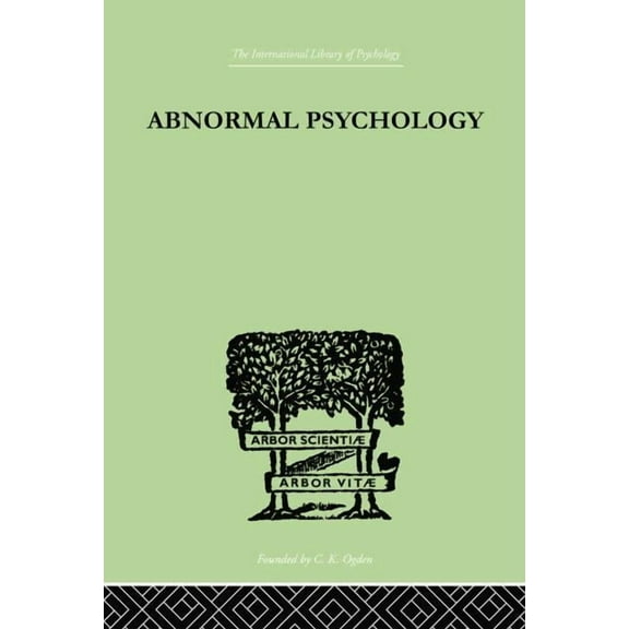 Abnormal Psychology, (Paperback)