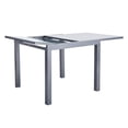 thumbnail image 5 of Mesa de Comedor de Aluminio Extensible Apta para Exterior Duradera de Aluminio y Cristal, Modelo Lyra II, 5 of 5