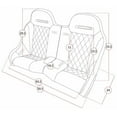 thumbnail image 4 of Red Apex Pro Rear Split Bench, 4 of 4