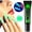 B, variant on Bagmrteho Glitter Nail Printing Glue Tube Steel Plate Transfer Nail Polish 8ml -LED Gel Nail Polish Stamping Plate Lip Glitter Glitter Jar Clear on Nails Out The Door Fast Drying Top Coat Nail Nail