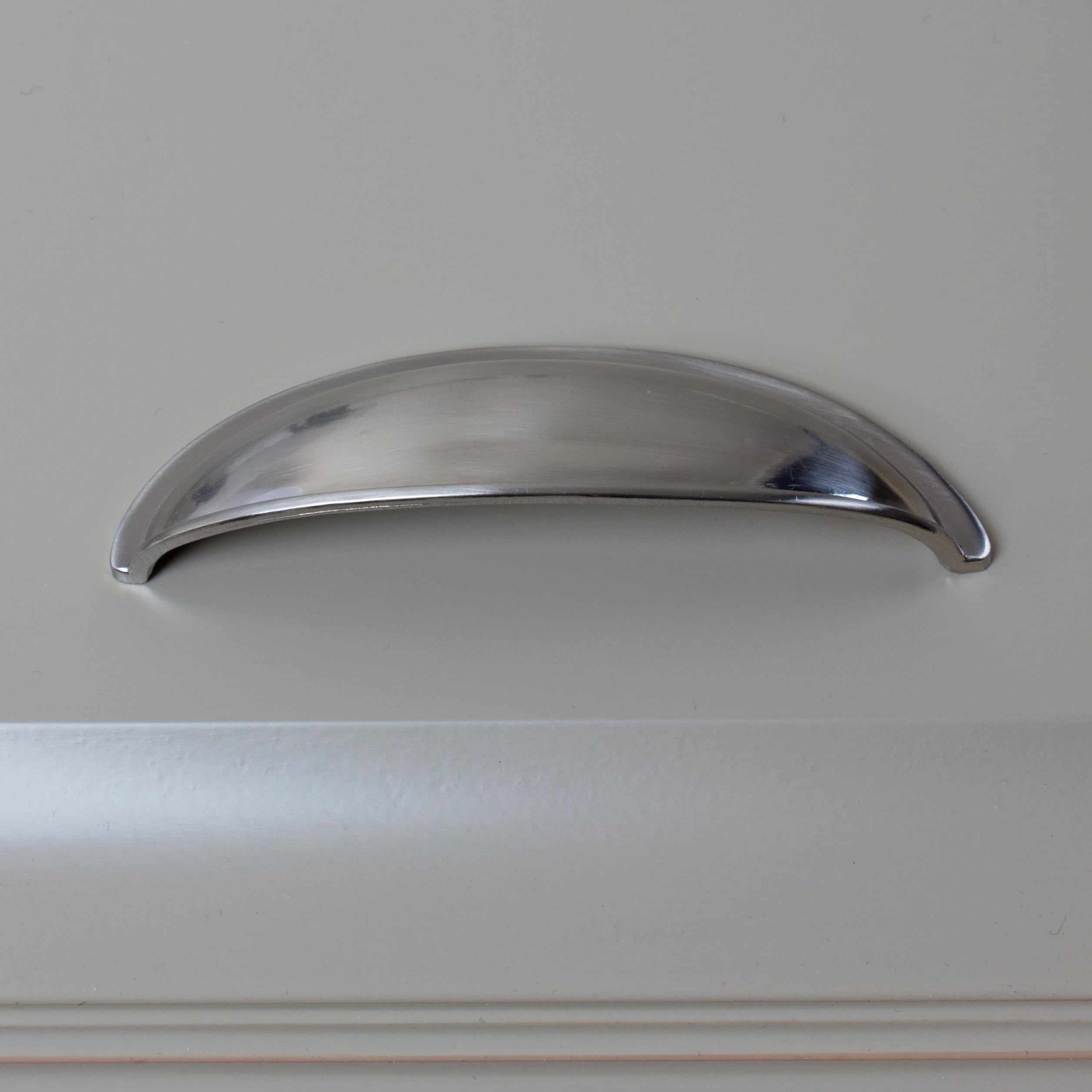 GlideRite 2-15/16 in. Center Classic Bin Cabinet Pulls, Satin Nickel, Pack of 10