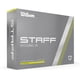 thumbnail image 1 of Pelota de Golf WILSON 2024 Staff Model X Caja con 12 Pelotas Amarillas, 1 of 3