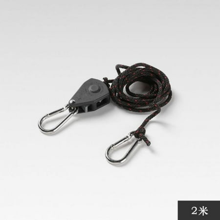 

1Pc Adjustable Hanging Rope Buckle Ratchet Lights Lifters Led Grow Light Hangers Zinc Alloy Hook Plastic Pulley Tent Accessory Small
