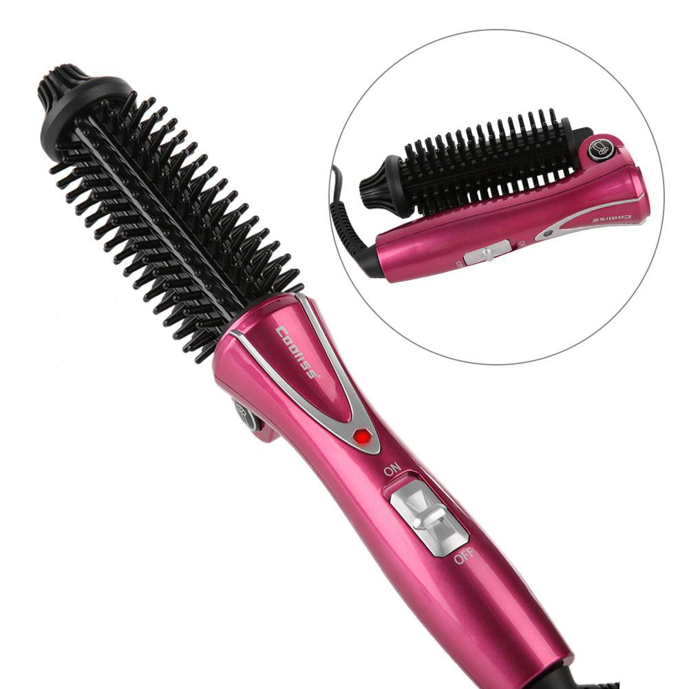 LYUMO Electric Folding Hair Curler Comb Brush Portable Hair Dressing Beauty Tool, Hair Curler