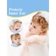 thumbnail image 2 of 10pcs/set PC Ear Protector, Modern Transparent Water Resistant Ear Cover For Bathing, 2 of 5