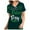 Army Green, variant on Lolmot St Patricks Day Scrubs Women Short Sleeve V Neck T Shirt Festival Nurse Gift Blouse Nursing Working Uniform Irish Holiday Tops with Pockets
