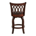 thumbnail image 5 of OakvillePark Odelia Scroll Back Swivel Barstool, Counter Height, Cherry, 5 of 7