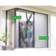 thumbnail image 4 of Película para ventana, película opaca antideslumbrante, película esmerilada para ventana, película opaca electrostática para ventanas, ventanas, hogar, baño, dormitorio (blanco, 45 x 200) Sailing Electrónica, 4 of 6