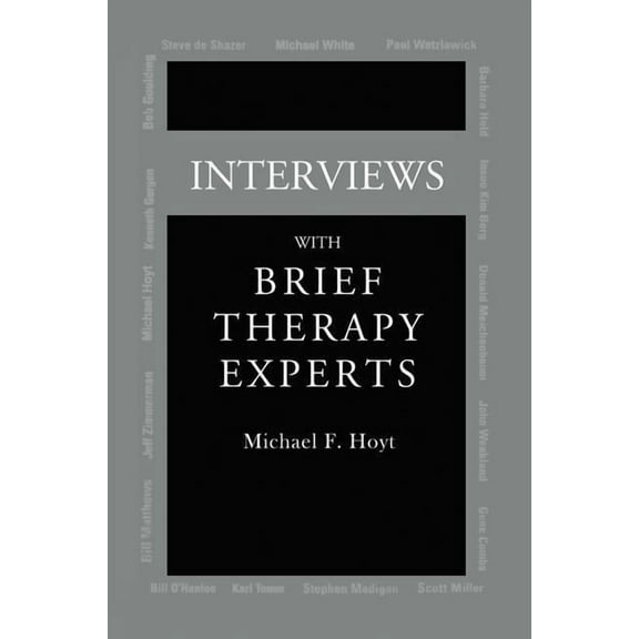 Interviews With Brief Therapy Experts, (Paperback)